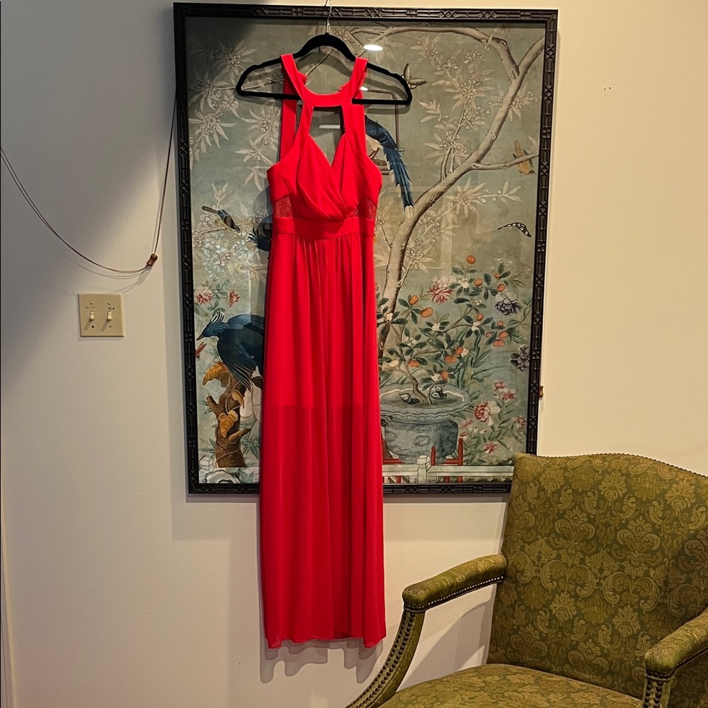 BCBGeneration Red Maxi Dress